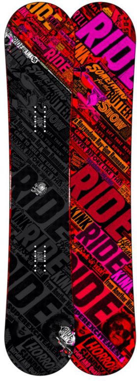 Ride Kink 155cm Twin Rocker Snowboard 2013