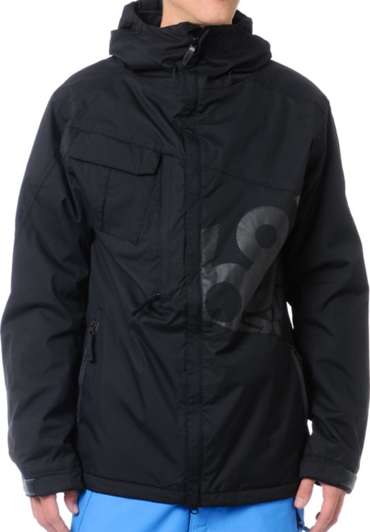 686 Iconic 8K Black Snowboard Jacket