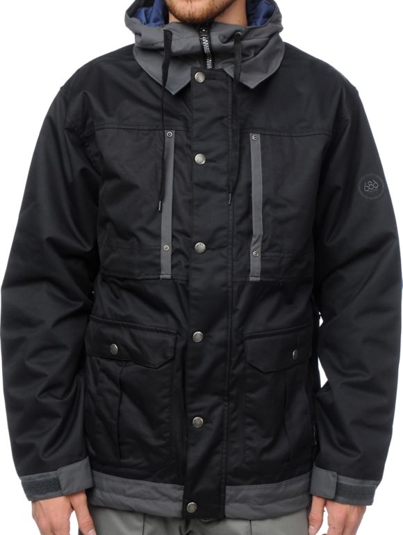 686 Times Dickies Industrial Black 15K Snowboard Jacket