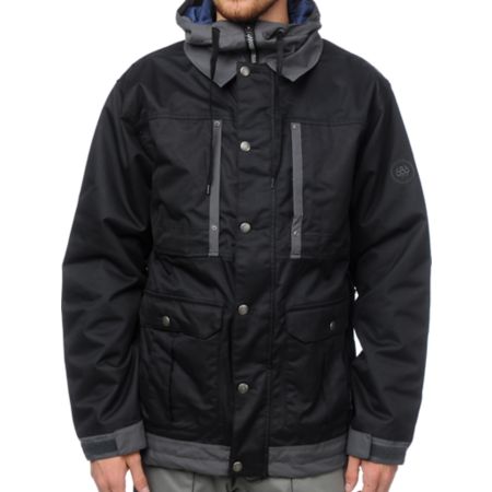 686 Times Dickies Industrial Black 15K Snowboard Jacket