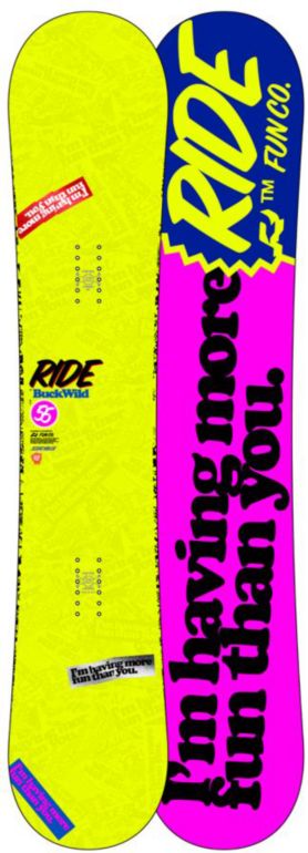 Ride Snowboards Buckwild 155 Snowboard 2013