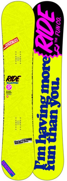 Ride Snowboards Buckwild 157 Snowboard 2013