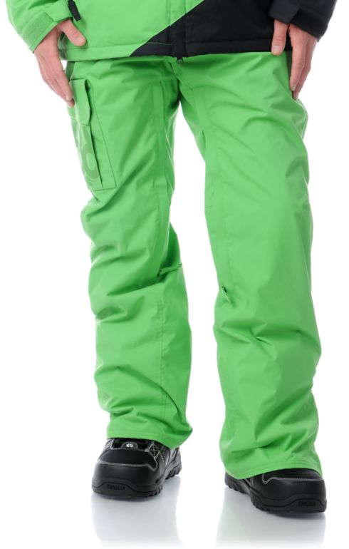 686 Mannual Data Grass Green 8K Snowboard Pants