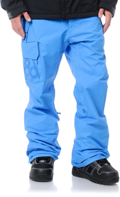 686 Mannual Data Blue 8K Snowboard Pants