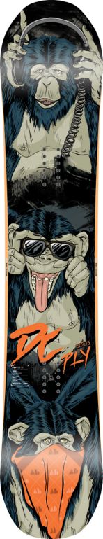DC Ply 153.75 Aaron Bitner Snowboard 2013