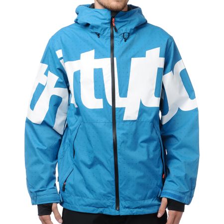 Thirtytwo Lowdown 2 Blue 10K Snowboard Jacket 2013