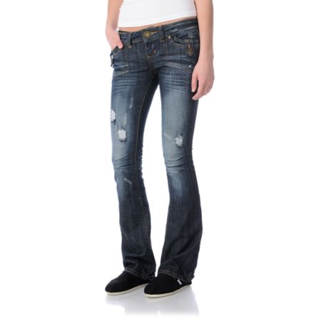 Almost Famous Chelsea Blue Bootcut Jeans