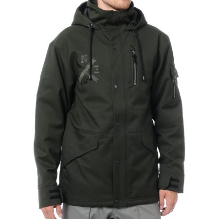 Neff The Kon Military Green 10k Snowboard Jacket 2013