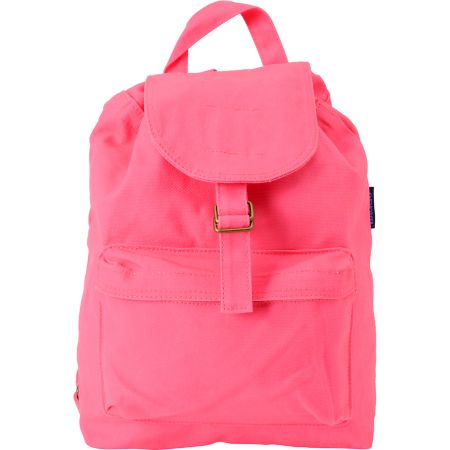 Baggu Neon Hot Pink Backpack