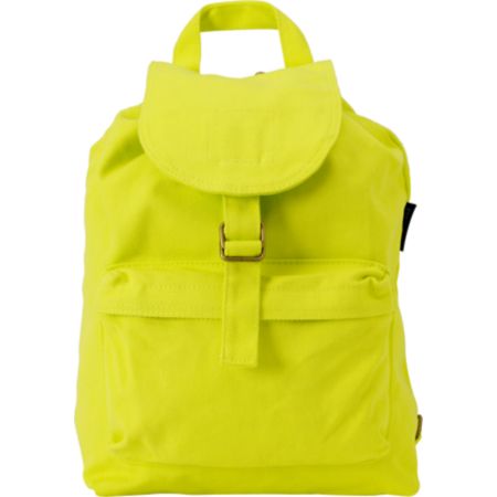 Baggu Neon Yellow Backpack