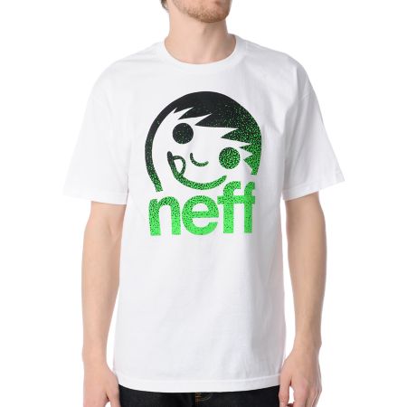 Neff Corpo Spray White Tee Shirt 