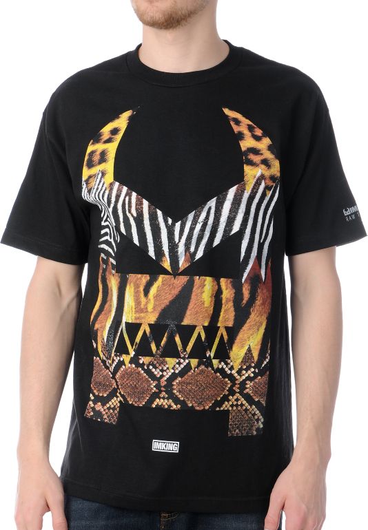 IMKing King Of The Jungle Black Tee Shirt