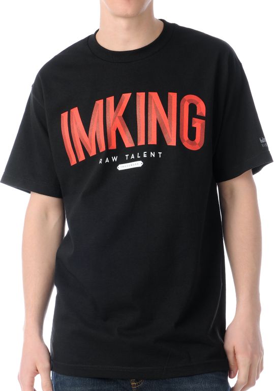 IMKing Raw Talent Black Tee Shirt
