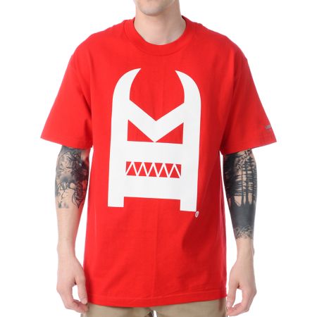 IMKing Oscar Red Short Sleeve Tee Shirt
