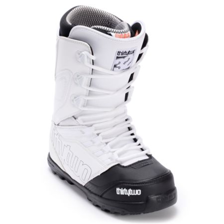 Thirtytwo Lashed White & Black Snowboard Boots 2013