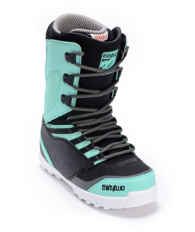 Thirtytwo Lashed Mint Snowboard Boots 2013