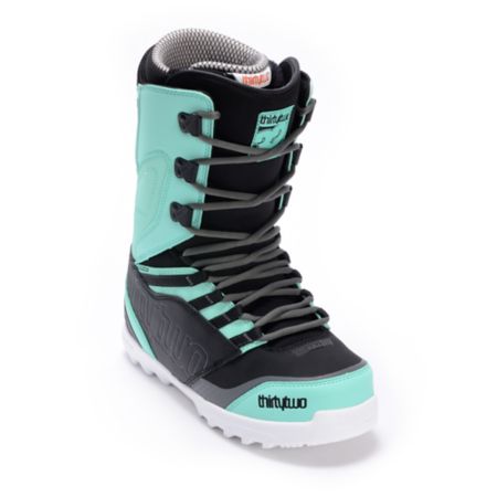 Thirtytwo Lashed Mint Snowboard Boots 2013