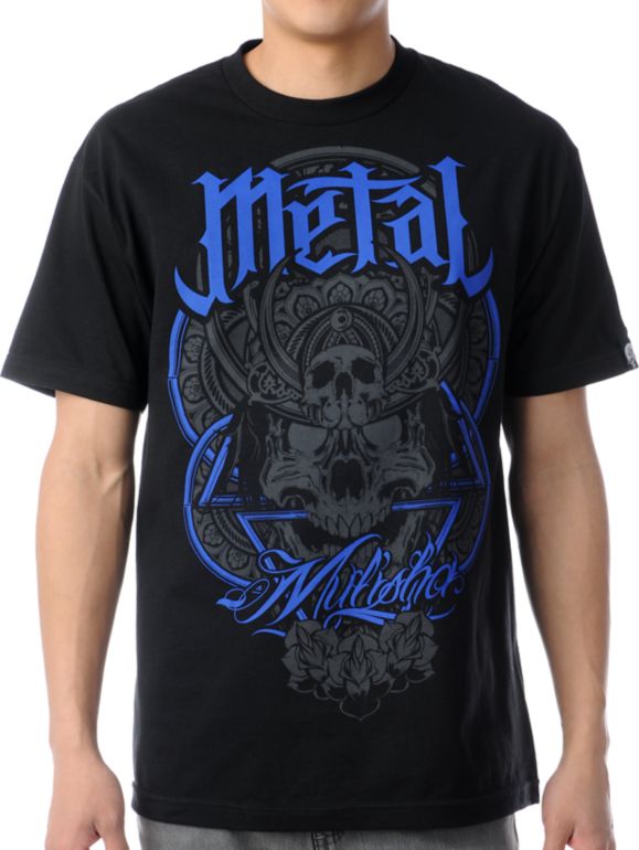 Metal Mulisha x Hydro74 Priest Black Tee Shirt