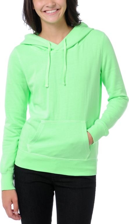 Ralik Spotlight Neon Green Pullover Hoodie