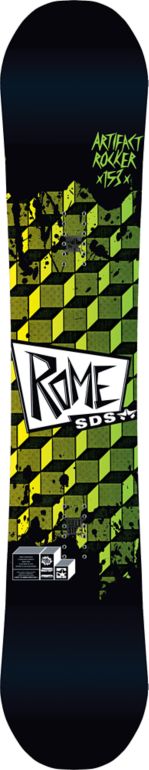 Rome Artifact Rocker 153 Snowboard 2013