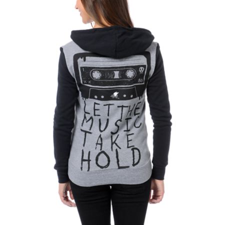 Glamour Kills Let It Take Hold Zip Up Hoodie