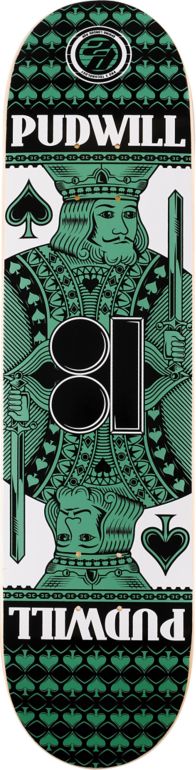Plan B Pudwill Kings P2 7.8" Skateboard Deck