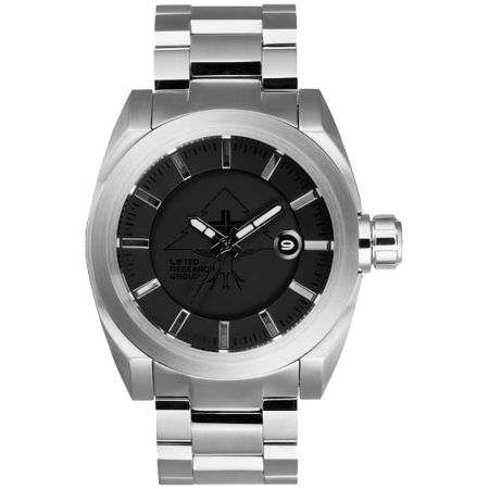LRG Force Silver & Black Analog Watch