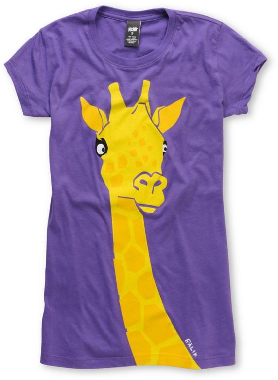 Ralik Paper Neck Purple Tee Shirt