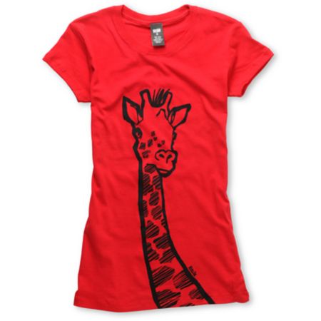 Ralik Apple Red Necking Tee Shirt