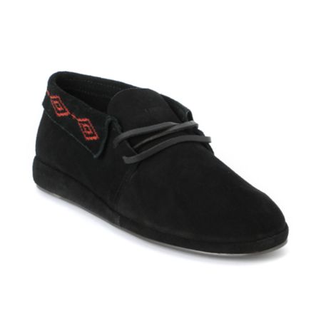 Obey x Generic Surplus Mingus Black Suede Girls Shoe