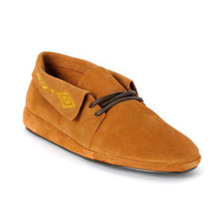 Obey x Generic Surplus Mingus Tan Suede Girls Shoe