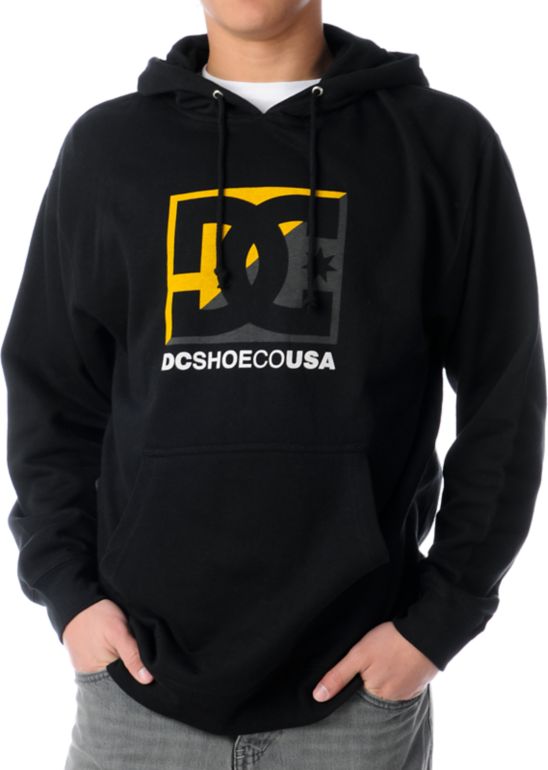 DC Shoes Cross Star Black Pullover Hoodie