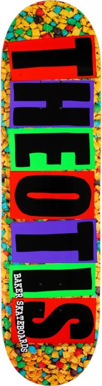 Baker Theotis Capn Crunch 8.25" Skateboard Deck
