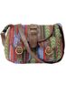 Super Trader Green Cross Body Ecote Purse