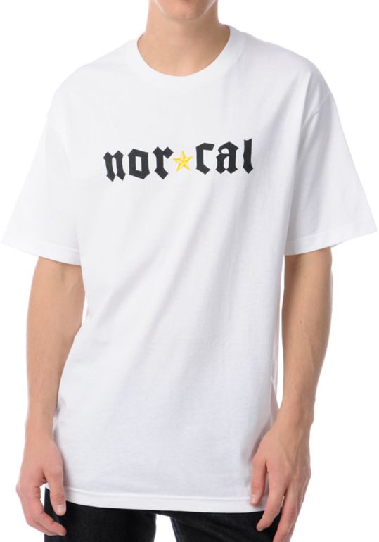 Nor Cal Medieval White Tee Shirt