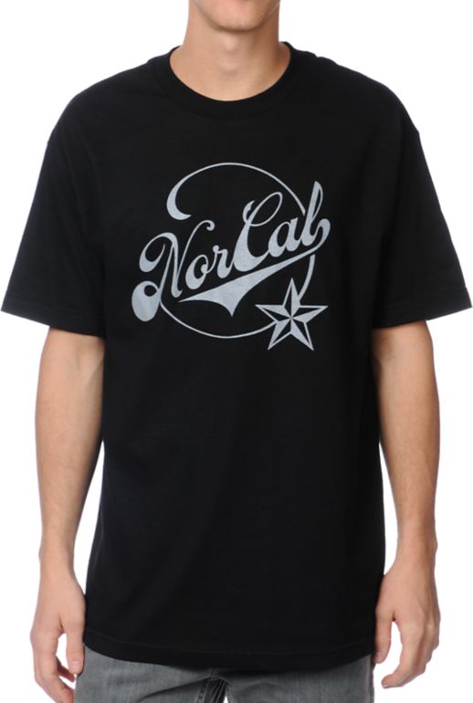 Nor Cal Payoff Black Tee Shirt