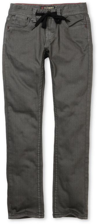Element Grind Boys Charcoal Grey Skinny Jeans