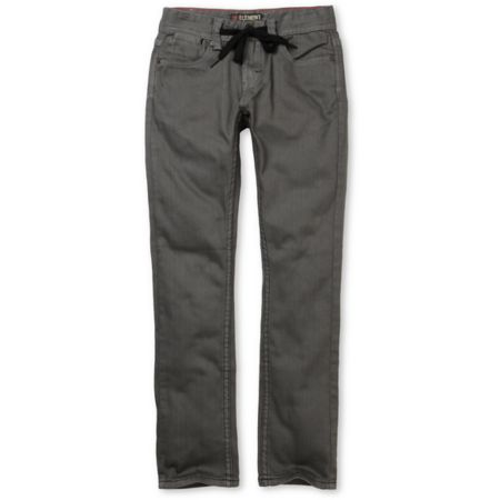 Element Grind Boys Charcoal Grey Skinny Jeans