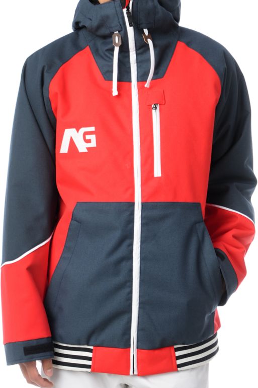 Analog Greed Infared & Blue 10K Snowboard Jacket 2013