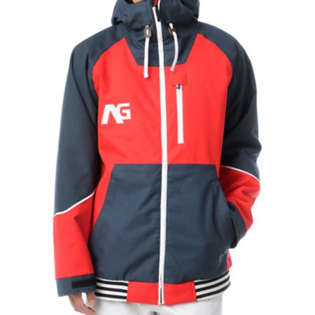 Analog Greed Infared & Blue 10K Snowboard Jacket 2013