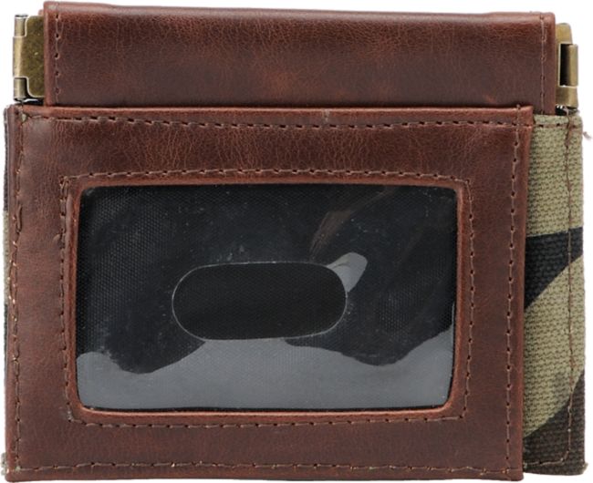 Obey Craftwork Brown Camo ID Wallet