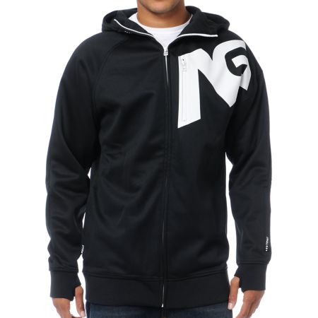 Analog Transpose AFT Rideable Black Fleece Hoodie