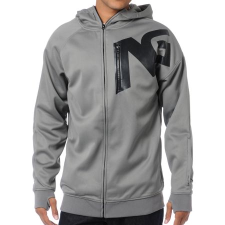 Analog Transpose AFT Rideable Greyscale Fleece Hoodie