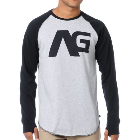 Analog Agonize ATF Long Sleeve Baseball Shirt