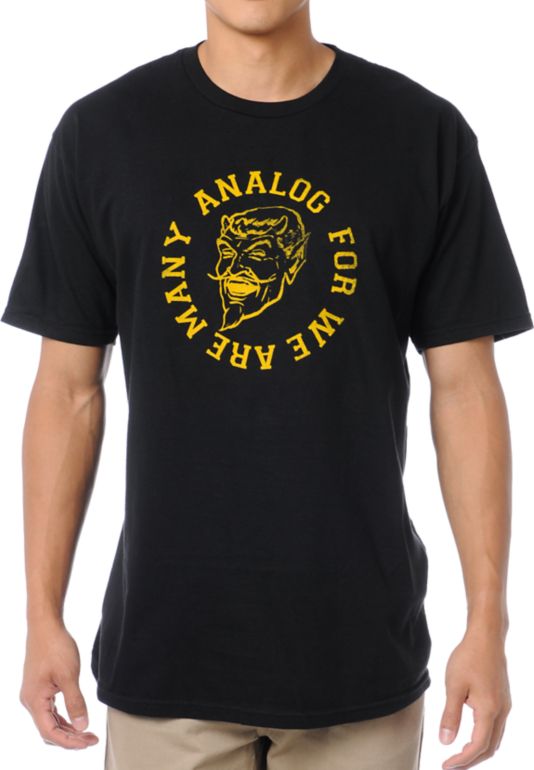 Analog Legion Black Tee Shirt