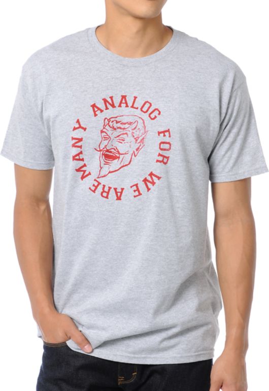 Analog Legion Grey Tee Shirt