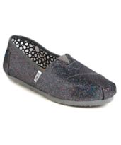 Toms Classics Multi Glitter Girls Shoe