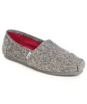 Toms Classics Silver Karsen Textile Girls Shoe