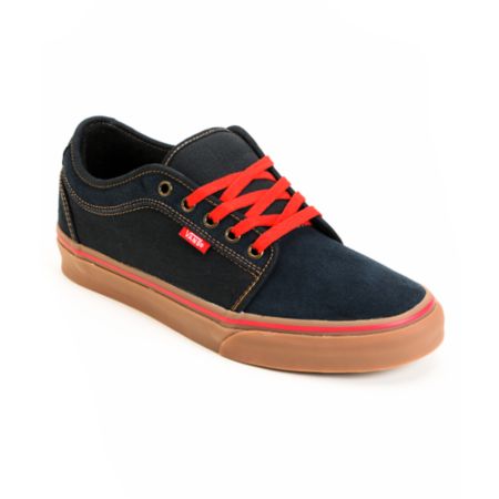 Vans Chukka Low Navy & Gum Skate Shoe