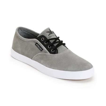 Dekline Daily Grey Suede & Black Shoe